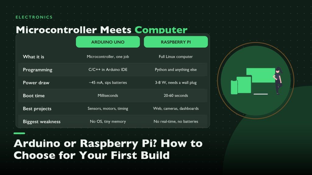 Arduino or Raspberry Pi? How to Choose for Your First Build