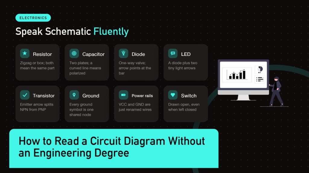 How to Read a Circuit Diagram Without an Engineering Degree