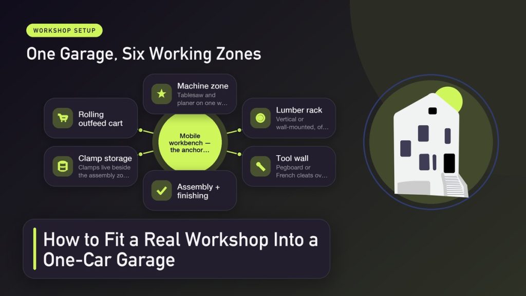 How to Fit a Real Workshop Into a One-Car Garage