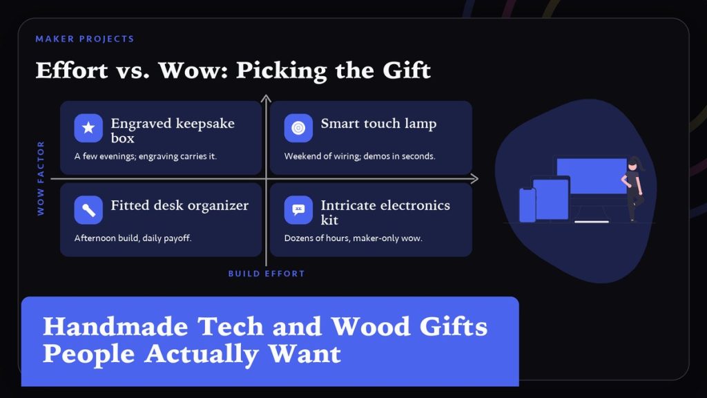 Handmade Tech and Wood Gifts People Actually Want